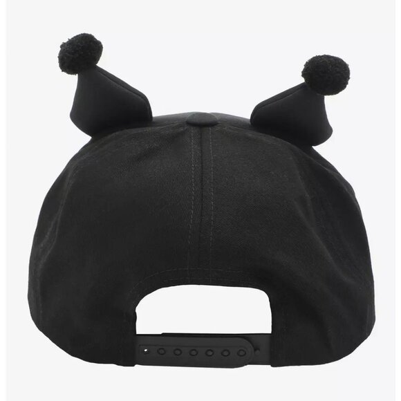 Kuromi 3D Ears Foam Snapback Hat (Adjustable - All Sizes) - NEW - Picture 3 of 3